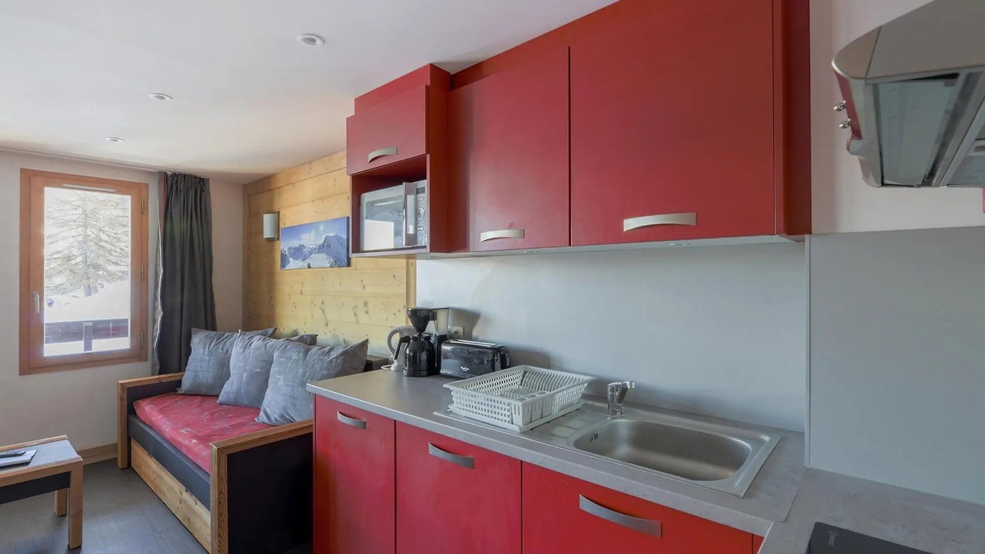 Appartement Renove Avec Retour Ski Aux Pieds, Balcon Et Parking Gratuit - Fr-1-181-1924 La Plagne-Tarentaise شقة
